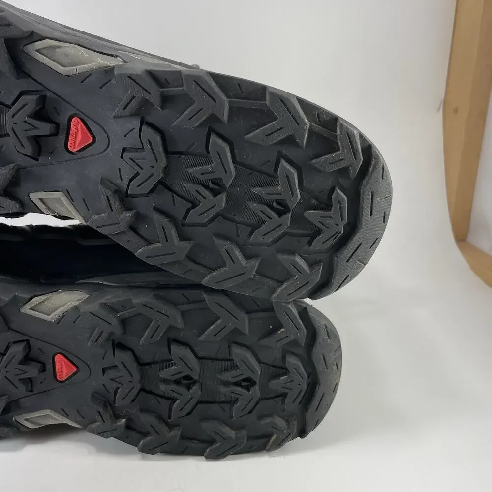 Salomon X Ultra Mid 2 GTX Mens Gore-Tex Trail Backpacking Boots Black Size 13